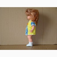 Продам новую куклу с закрывающимися глазами ссср 1983год жесткая резина рост-32см