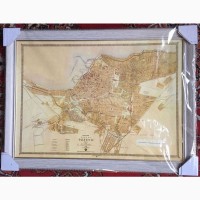 Старинная план-карта Одессы ХІХ века