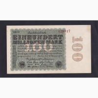 100 000 000 марок 1923г. NN-12 128917. Германия