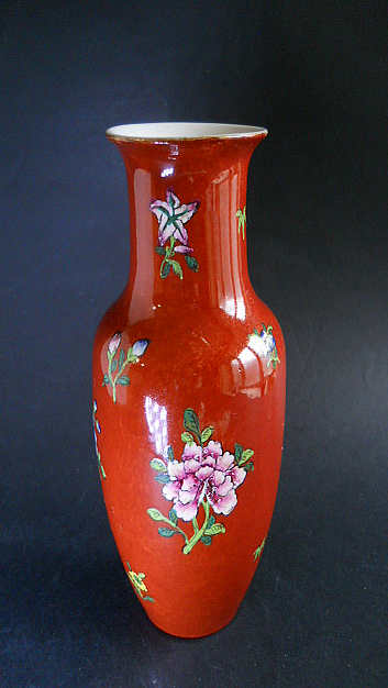 Фото 10. Винтажная Китайская ваза для цветов-HONG KONG