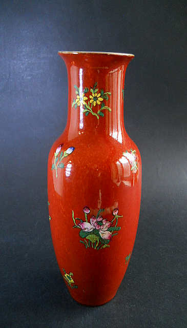 Фото 11. Винтажная Китайская ваза для цветов-HONG KONG