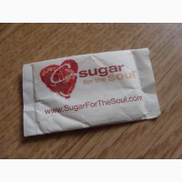 Пакетик с сахаром. Импорт 2