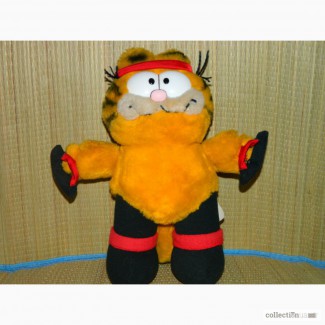 Коллекционная мягкая игрушка Garfield - Гарфилд R.Dakin Co 1978 Korea