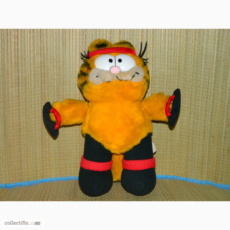 Фото 2. Коллекционная мягкая игрушка Garfield - Гарфилд R.Dakin Co 1978 Korea