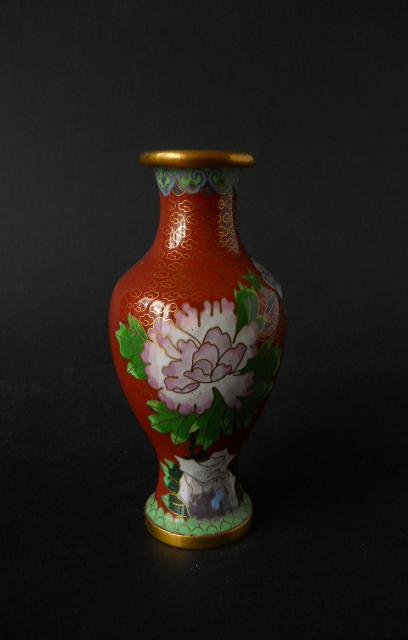 Фото 10. Китайская винтажная ваза клуазоне