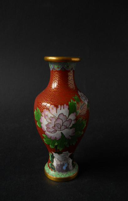 Фото 11. Китайская винтажная ваза клуазоне
