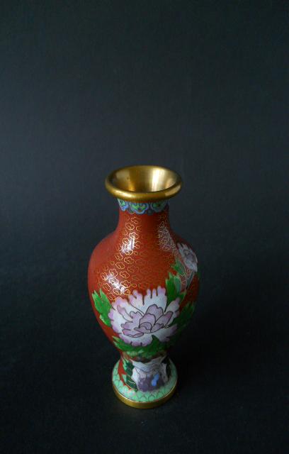 Фото 12. Китайская винтажная ваза клуазоне