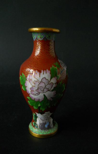 Фото 14. Китайская винтажная ваза клуазоне