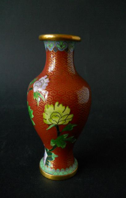 Фото 17. Китайская винтажная ваза клуазоне