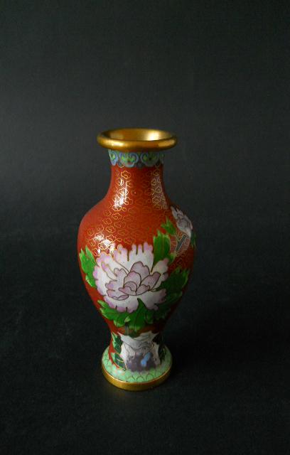 Фото 19. Китайская винтажная ваза клуазоне