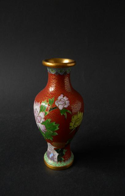 Фото 3. Китайская винтажная ваза клуазоне