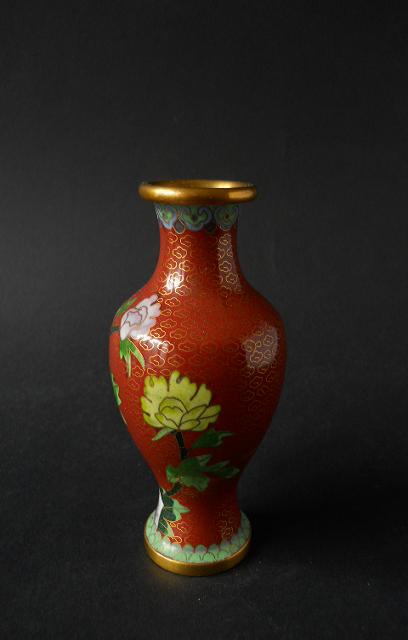 Фото 4. Китайская винтажная ваза клуазоне