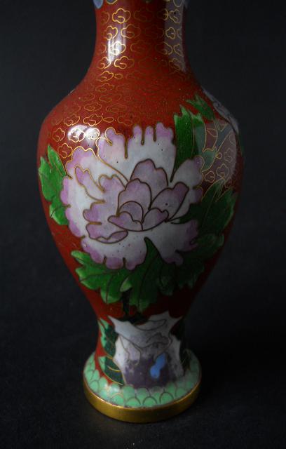 Фото 6. Китайская винтажная ваза клуазоне