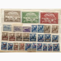Комплект марки РСФСР 1918-1922 рр
