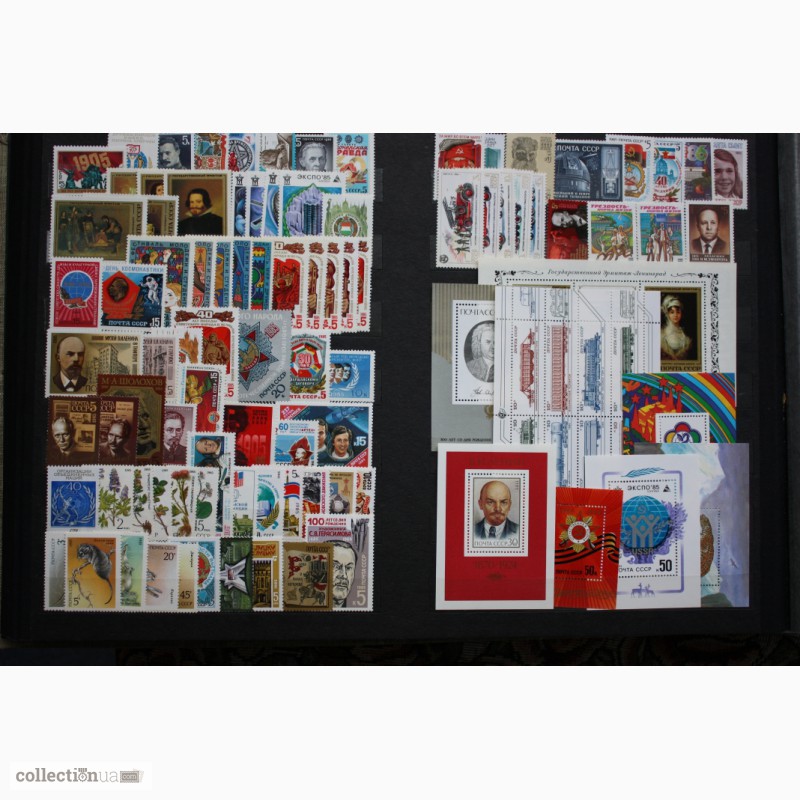 Фото 11. Вам в коллекцию почтовые марки СССР в альбомах. Годовые наборы с 1960-1991 год. Чистые