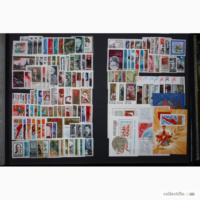 Фото 4. Вам в коллекцию почтовые марки СССР в альбомах. Годовые наборы с 1960-1991 год. Чистые