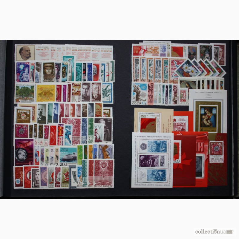 Фото 5. Вам в коллекцию почтовые марки СССР в альбомах. Годовые наборы с 1960-1991 год. Чистые