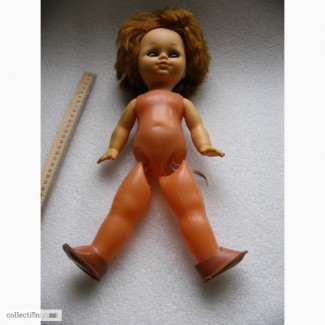 Кукла СССР, Загорская ф-ка игрушек, на резинках