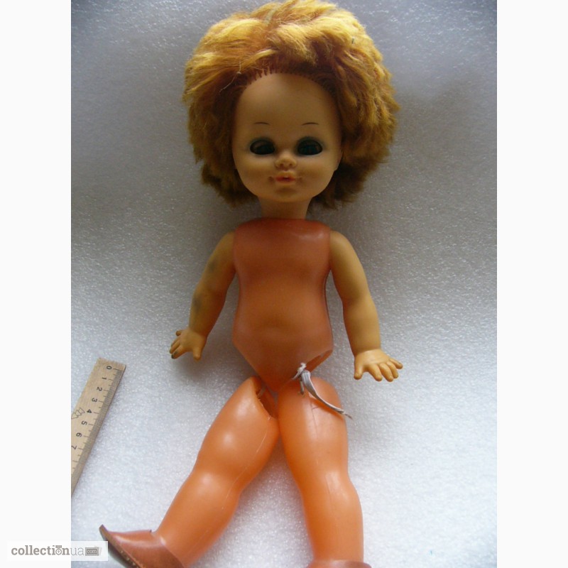 Фото 3. Кукла СССР, Загорская ф-ка игрушек, на резинках