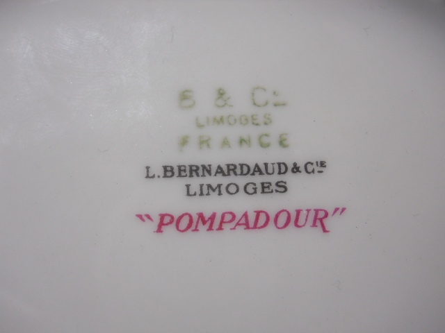 Фото 20. Французские тарелки “POMPADOUR”