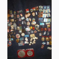 Продаю коллекцию значков различных тематических категорий, времён СССР