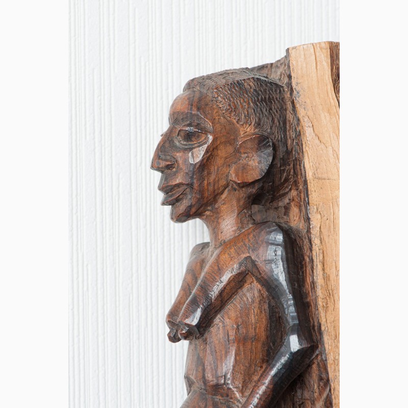 Фото 5. Африканская статуэтка резная скульптура женщины африканки из черного дерева эбен