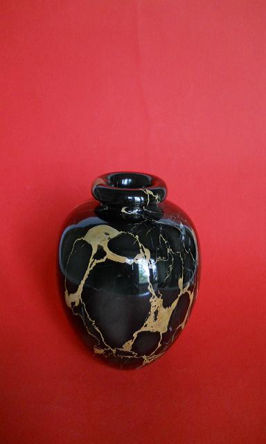 Фото 9. Винтажная ваза из черного мрамора