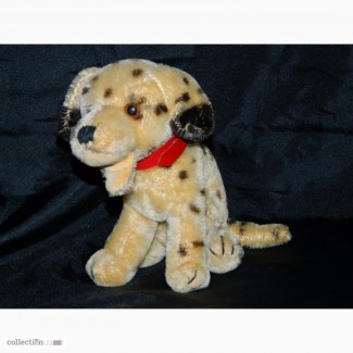 Игрушка Далматинец Щенок Steiff Dally Dalmatian Puppy Dog 3317 опилки 1959-63
