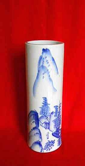 Фото 2. Большая фарфоровая Китайская ваза