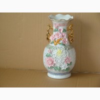 Продам новую антикварную декоративную керамическую вазу ссср 1964год высота-33см диаметр