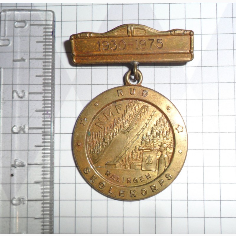 Фото 2. Медаль NMF 1975 (Норвегія)