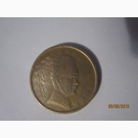 Продам монету 100.000 лира 1999 г выпуска