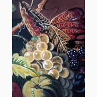 Картина Натюрморт с фруктами (холст. масло, 30х40 см)