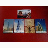 Трехмерные открытки с видами Дубаи