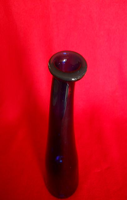 Фото 4. Винтажная ваза из голубого Итальянского стекла