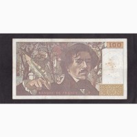 100 франков 1978г. Р.9. 949518. Франция
