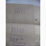 Три табеля успеваемости отличницы СШ СССР 68-70г