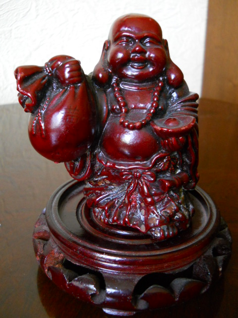 Фото 2. Винтажная китайская статуэтка Будды