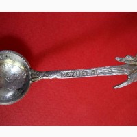 Винтажная коллекционная ложка из стерлингового серебра