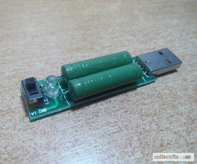 Фото 4. USB нагрузка переключаемая 1А / 2А, нагрузочный резистор, тестер по Украинe цена см.видeo