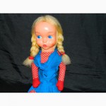 Кукла старинная Польша, целлулоид, опилки, 1950х