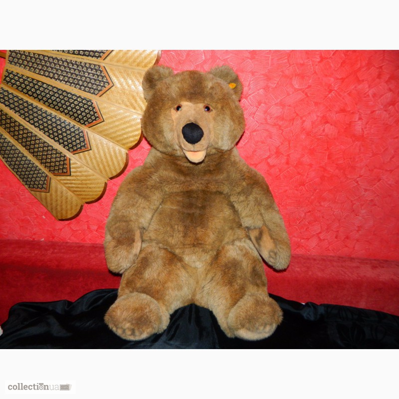 Фото 2. Большой Мишка Steiff Molly Brown Bear 80см 1989-90