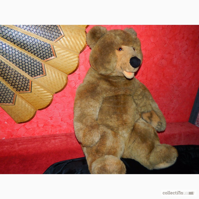 Фото 4. Большой Мишка Steiff Molly Brown Bear 80см 1989-90