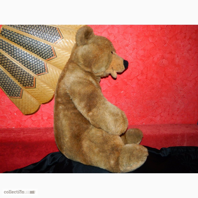 Фото 7. Большой Мишка Steiff Molly Brown Bear 80см 1989-90