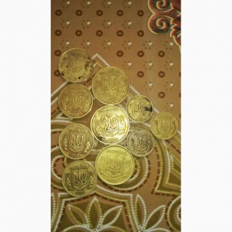 Продам монеты 1992 года (10 шт)