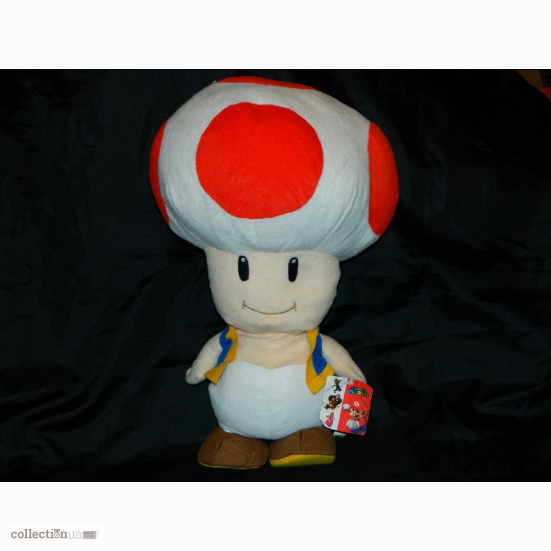 Фото 4. Большая Игрушка Тоад Супер Марио - Super Mario Toad Nintendo 48см