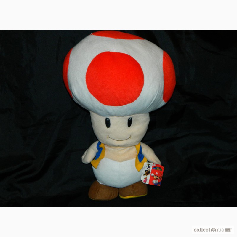 Фото 5. Большая Игрушка Тоад Супер Марио - Super Mario Toad Nintendo 48см