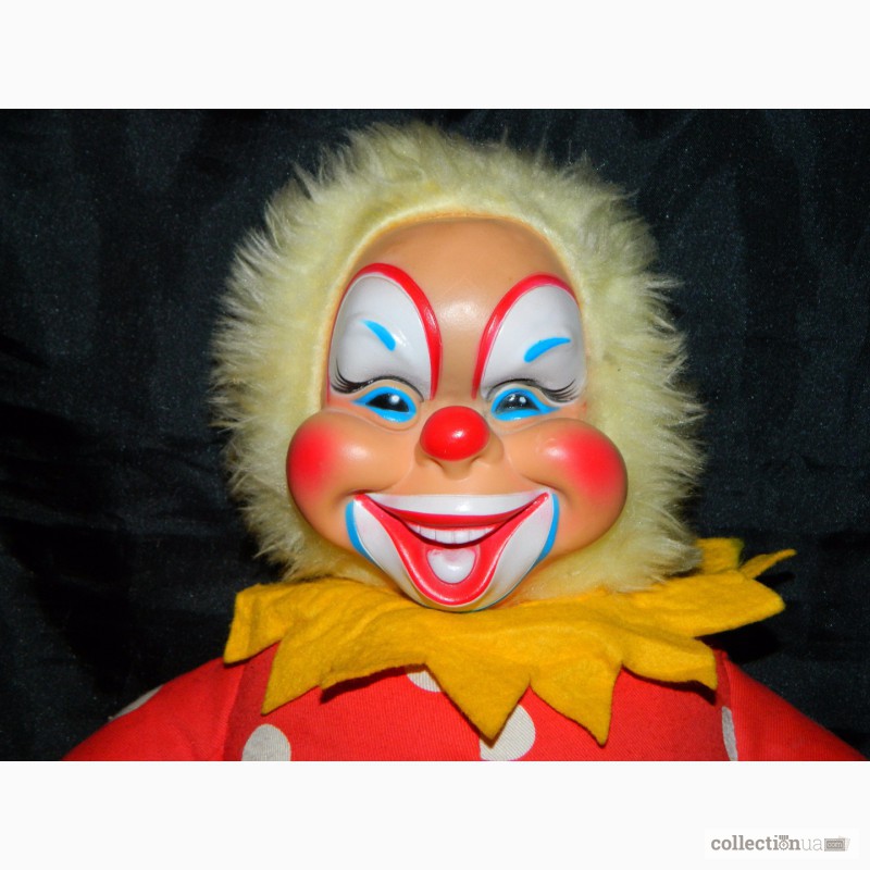 Фото 3. Винтажная Кукла Клоун Rushton Clown 50-70г. USA