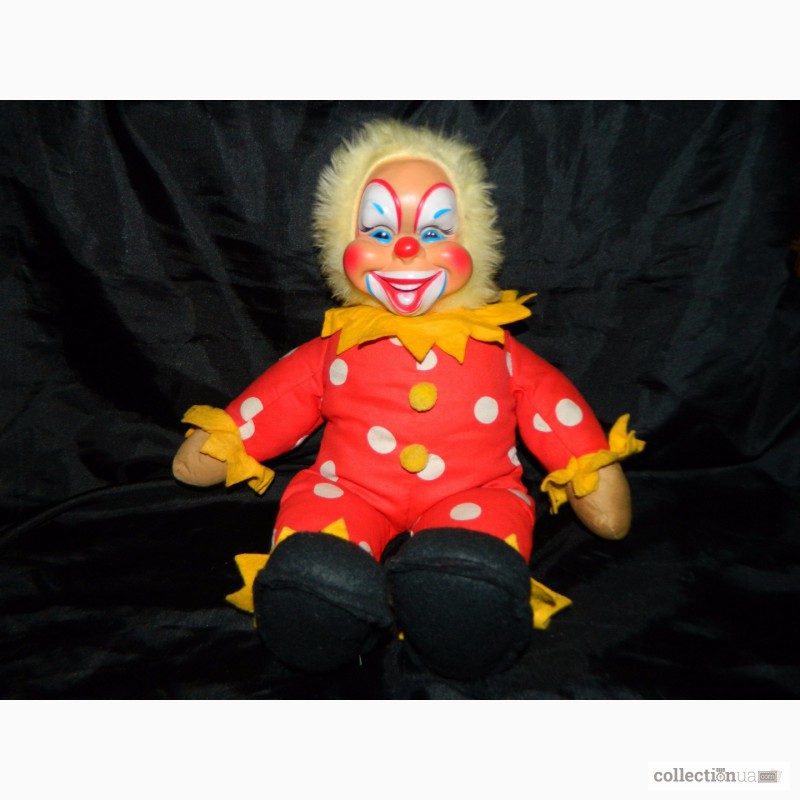 Фото 4. Винтажная Кукла Клоун Rushton Clown 50-70г. USA