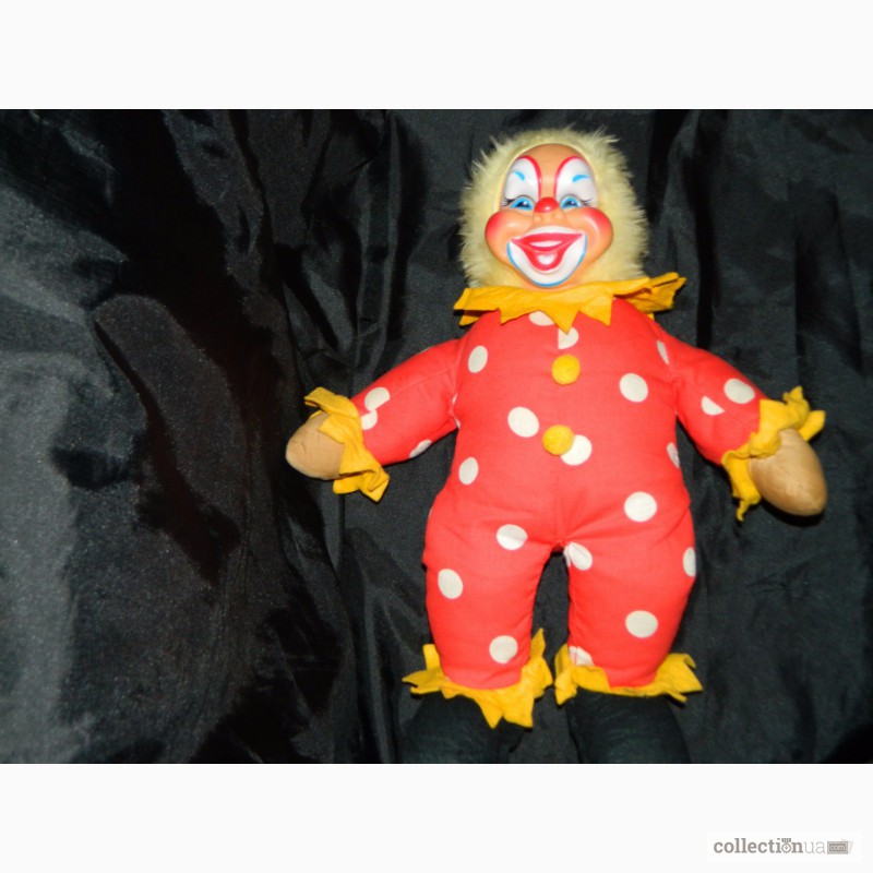 Фото 5. Винтажная Кукла Клоун Rushton Clown 50-70г. USA